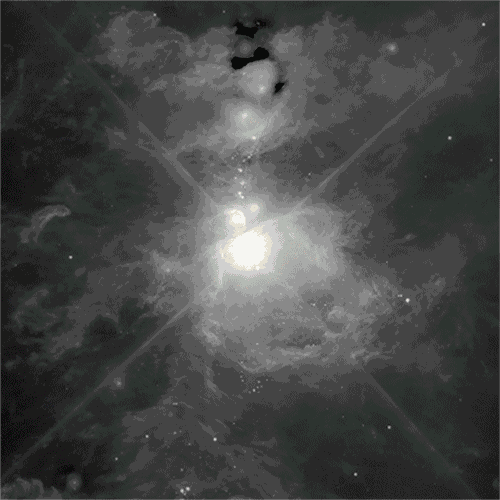 nasa的照片都是黑白!宇宙中的色彩是这么来的