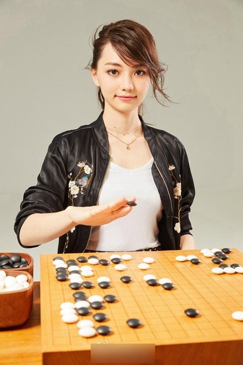 围棋第一美女清纯写真曝光清新天使面容